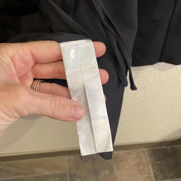 Athleta Endless Primatwill Blazer Black Size 12 NWT *read - Picture 7 of 12